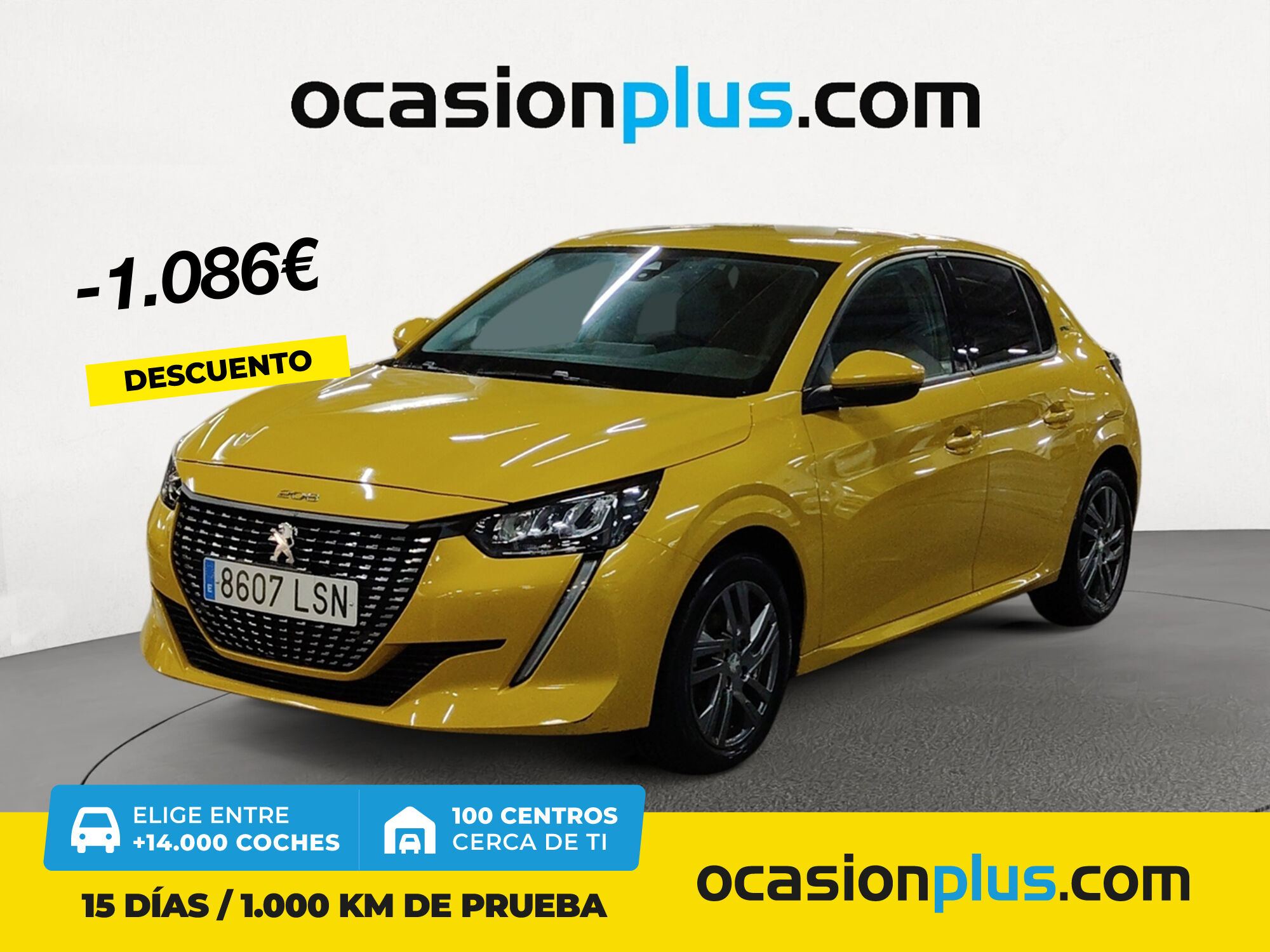 PEUGEOT 208 (PureTech 75 Style 55 kW (75 CV)) en Madrid