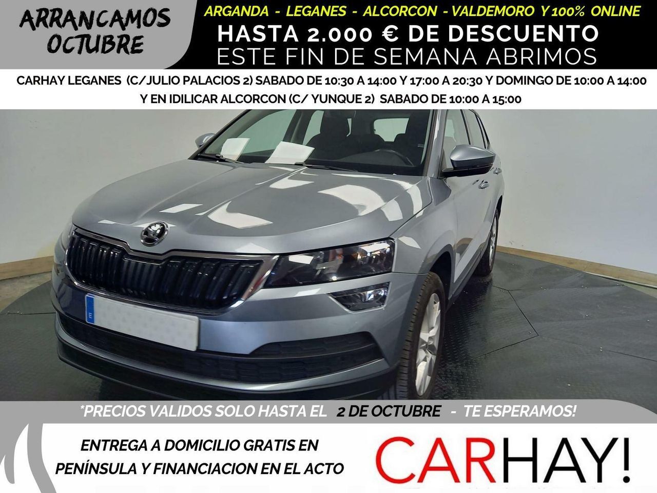 SKODA Karoq (1.6 CR TDI SCRAMBITION) en Madrid