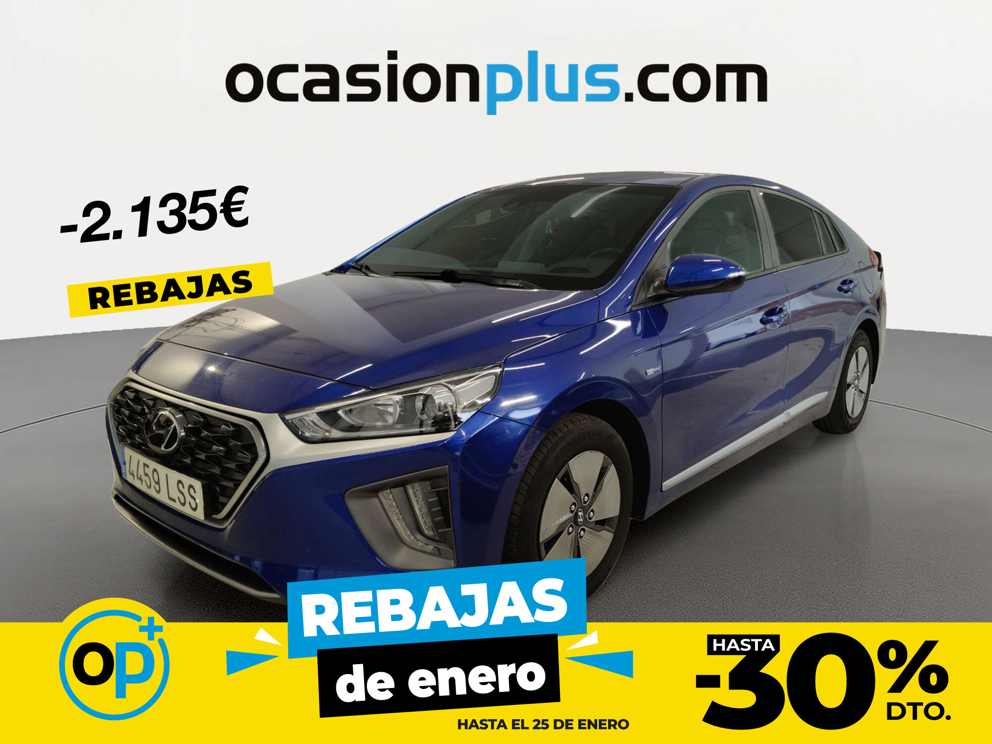 HYUNDAI Ioniq (1.6 GDI HEV Klass LE 104 kW (141 CV)) en Madrid