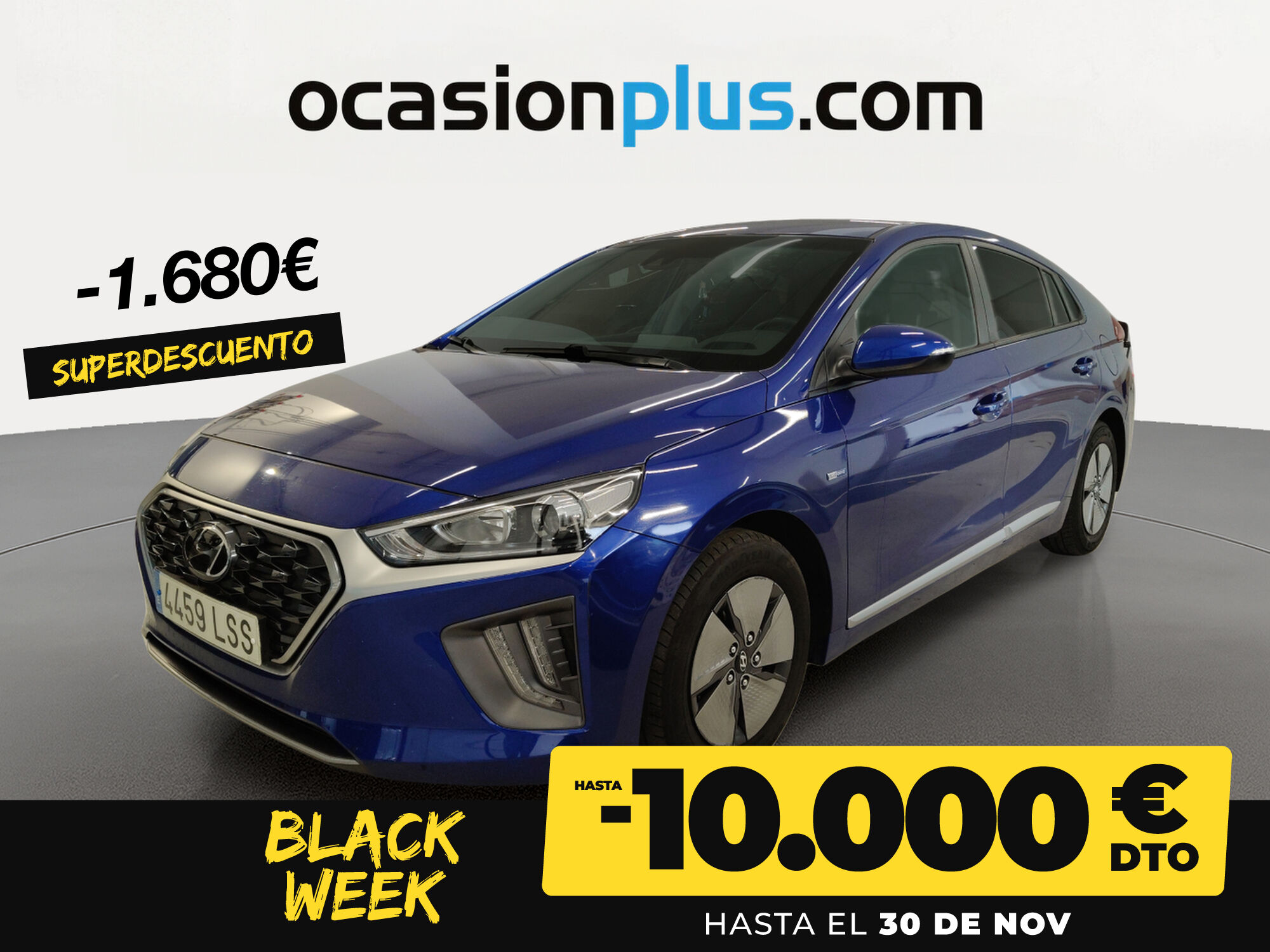 HYUNDAI Ioniq (1.6 GDI HEV Klass LE 104 kW (141 CV)) en Madrid