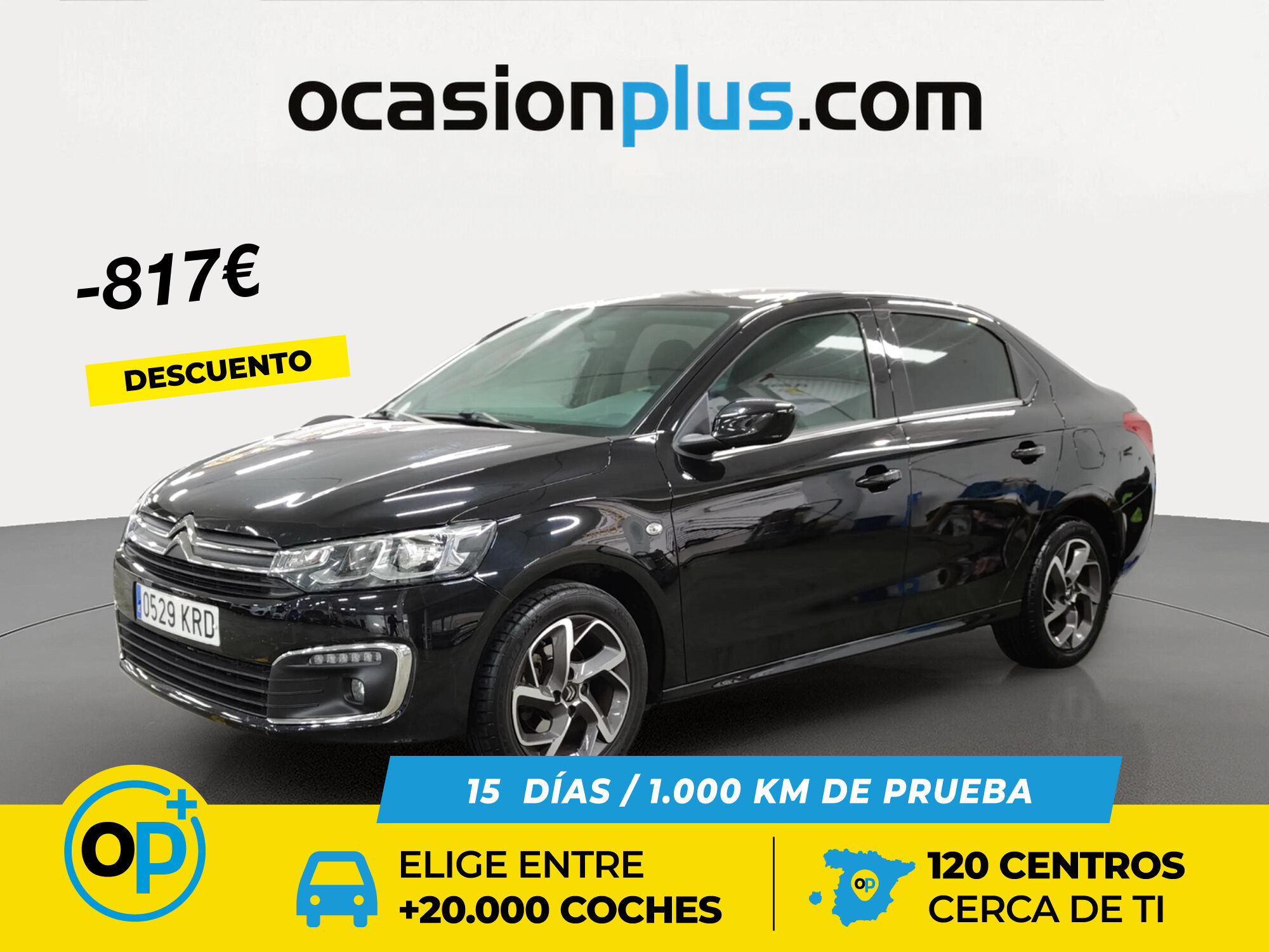 CITROEN C-Elysée (BlueHDi 100 Shine 75 kW (102 CV)) en Madrid