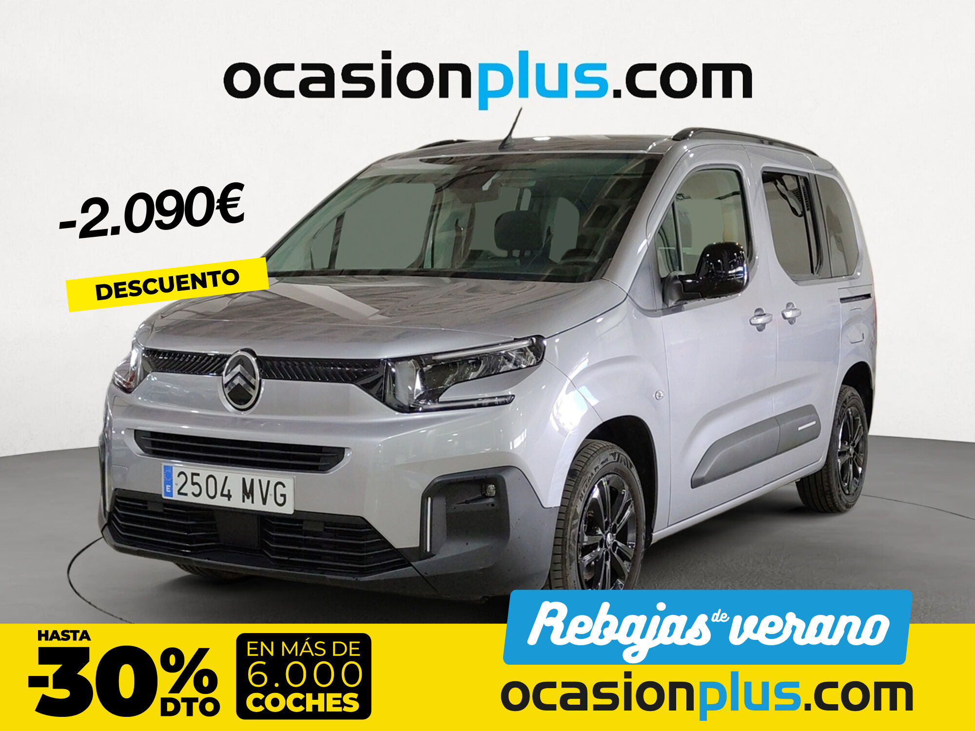 CITROEN Berlingo (BlueHDi 100 S&S Plus Talla M 75 kW (102 CV)) en Madrid