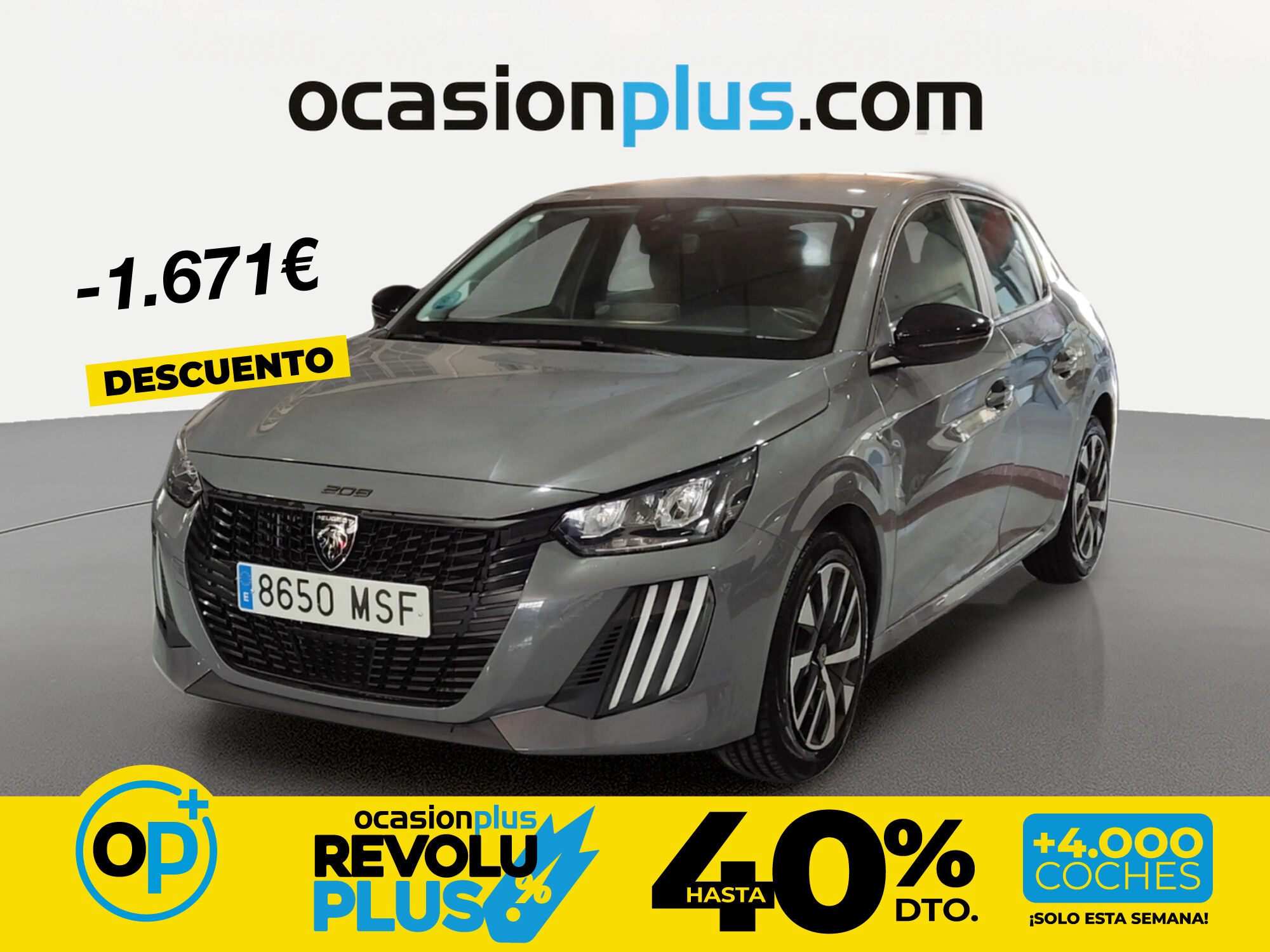 Foto del PEUGEOT 208 1.2 Puretech S&S Allure Pack 100