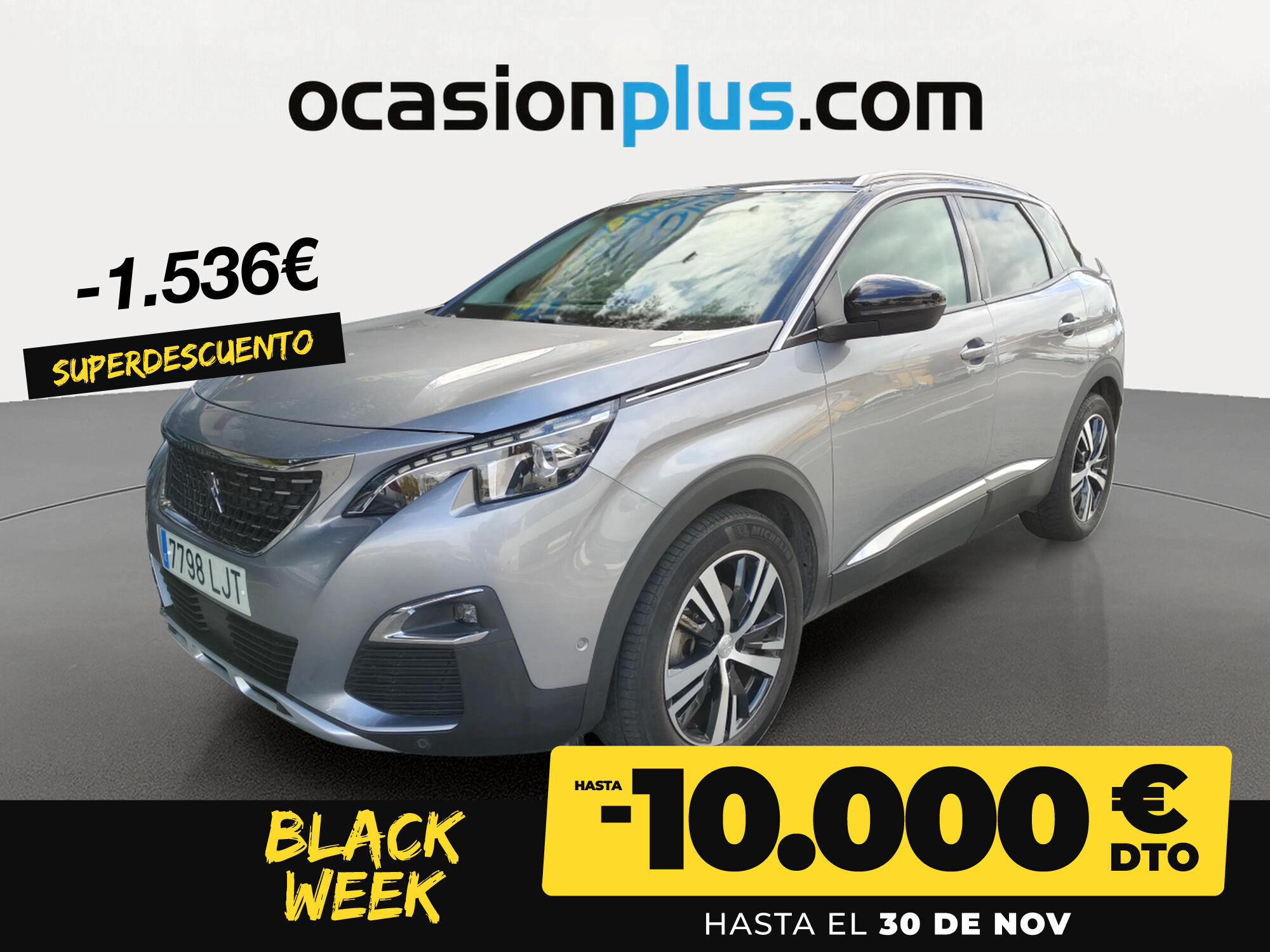 PEUGEOT 3008 (BlueHDI 130 S&S Allure EAT8 96 kW (130 CV)) en Madrid
