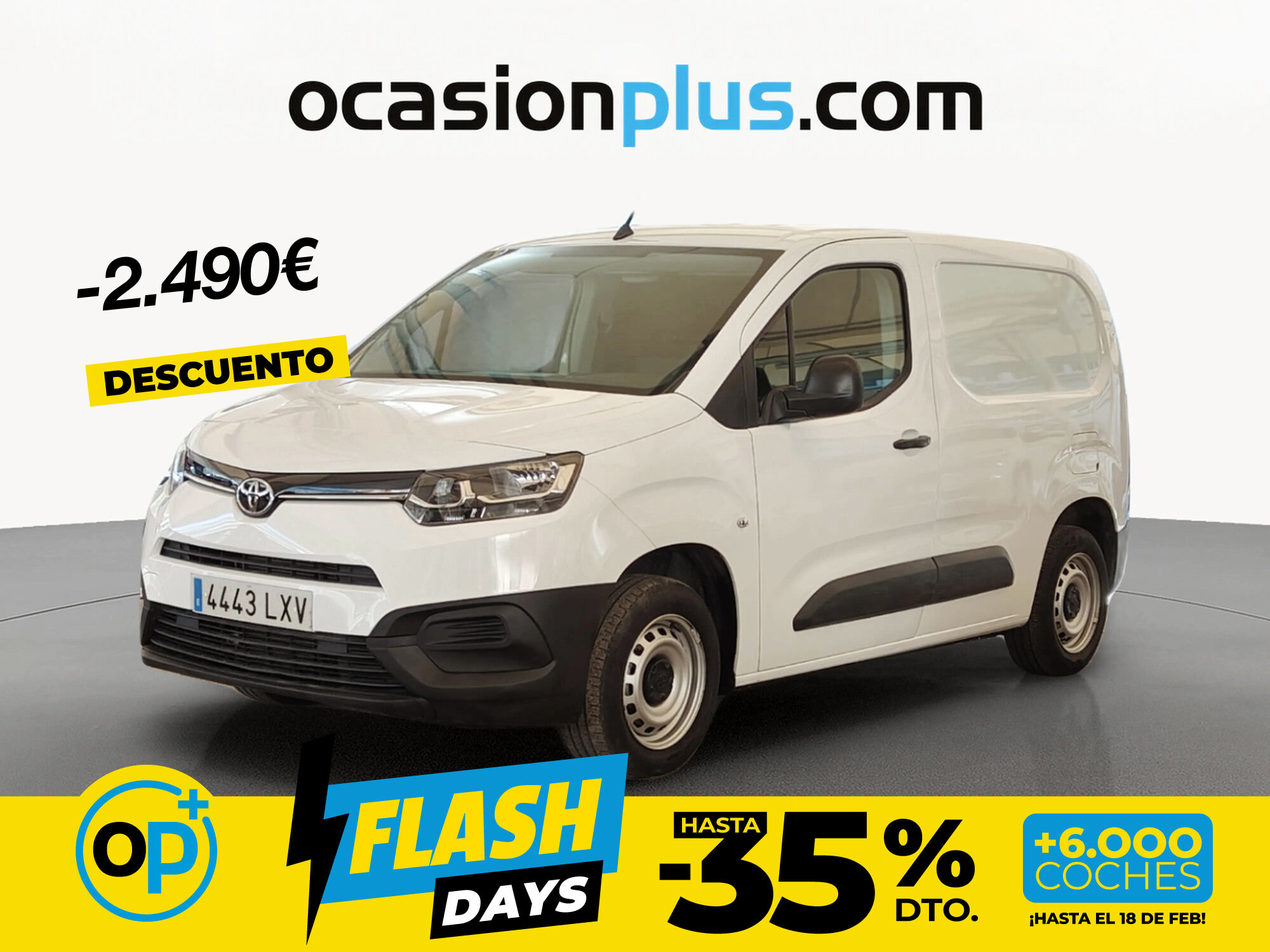 Foto del TOYOTA Proace City Van Media 1.5D GX Plus 100