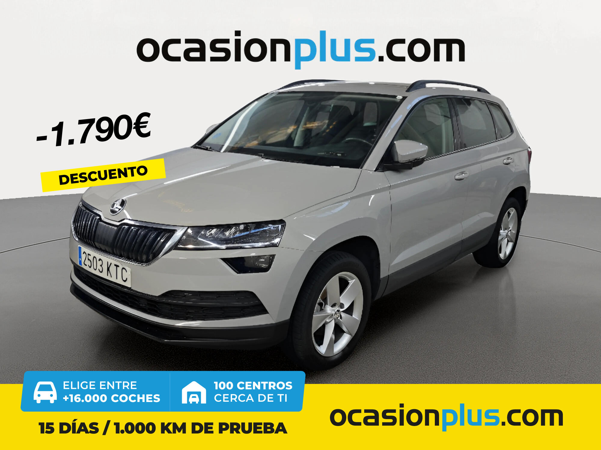 SKODA Karoq (1.5 TSI ACT Ambition DSG 110 kW (150 CV)) en Madrid