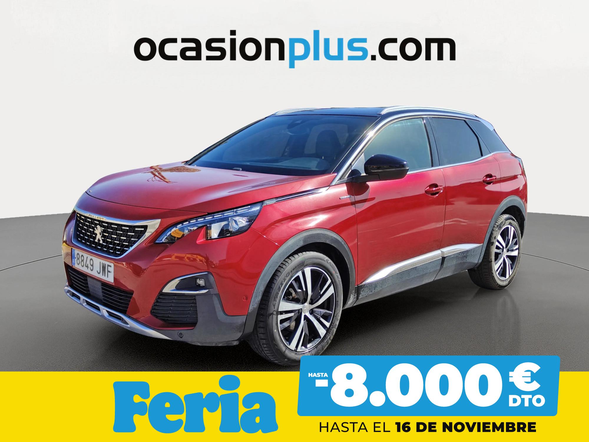 PEUGEOT 3008 (BlueHDi 120 HP S&S GT-Line EAT6 88 kW (120 CV)) en Madrid