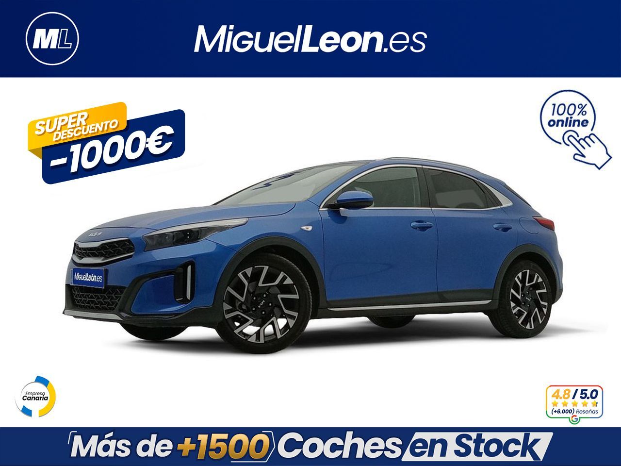 KIA XCeed (1.0 T-GDi Drive 88kW (120CV)) en Palmas, Las