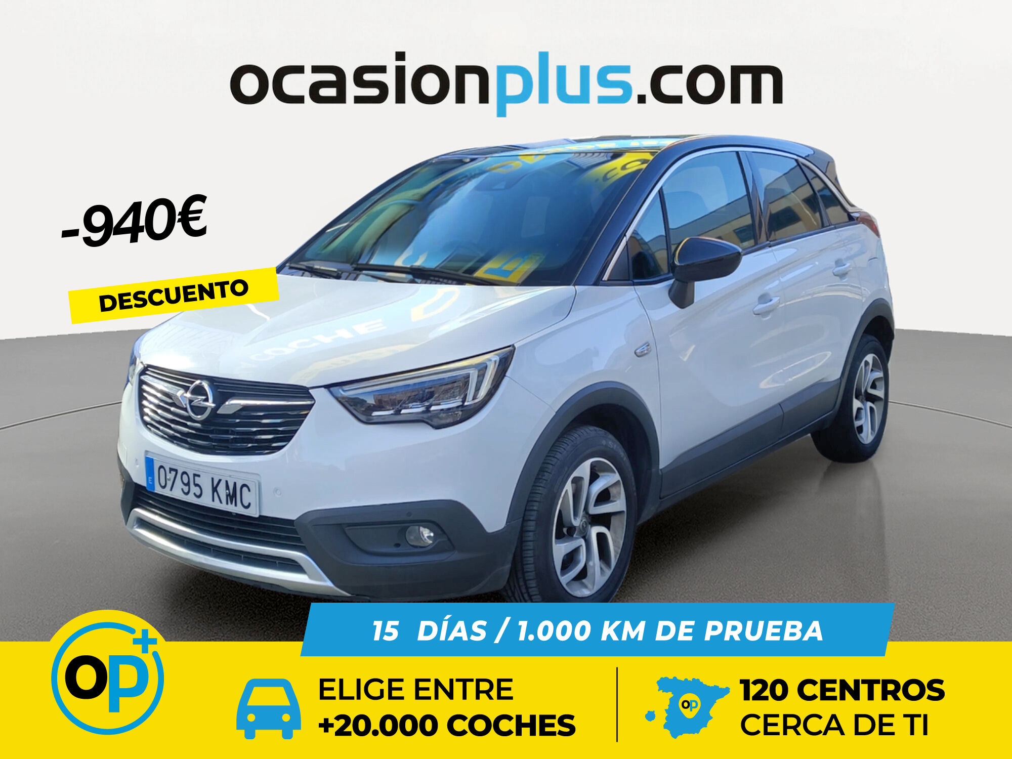 OPEL Crossland (1.2 Turbo S&S ecoTEC Excellence 81 kW (110 CV)) en Madrid