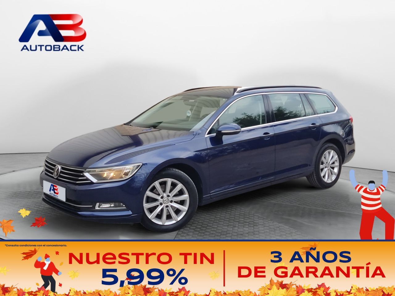 VOLKSWAGEN Passat (Edition 1.6 TDI 88kW (120CV) Variant) en Madrid
