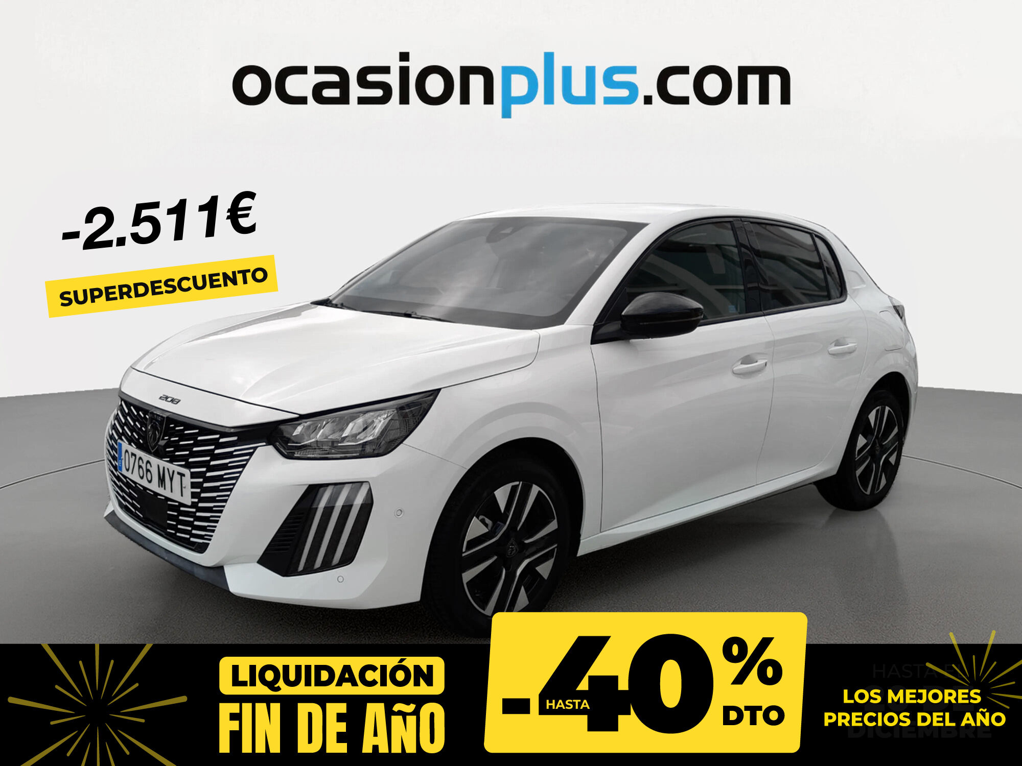 PEUGEOT 208 (Allure Hybrid eDCS6 75 kW (100 CV)) en Madrid