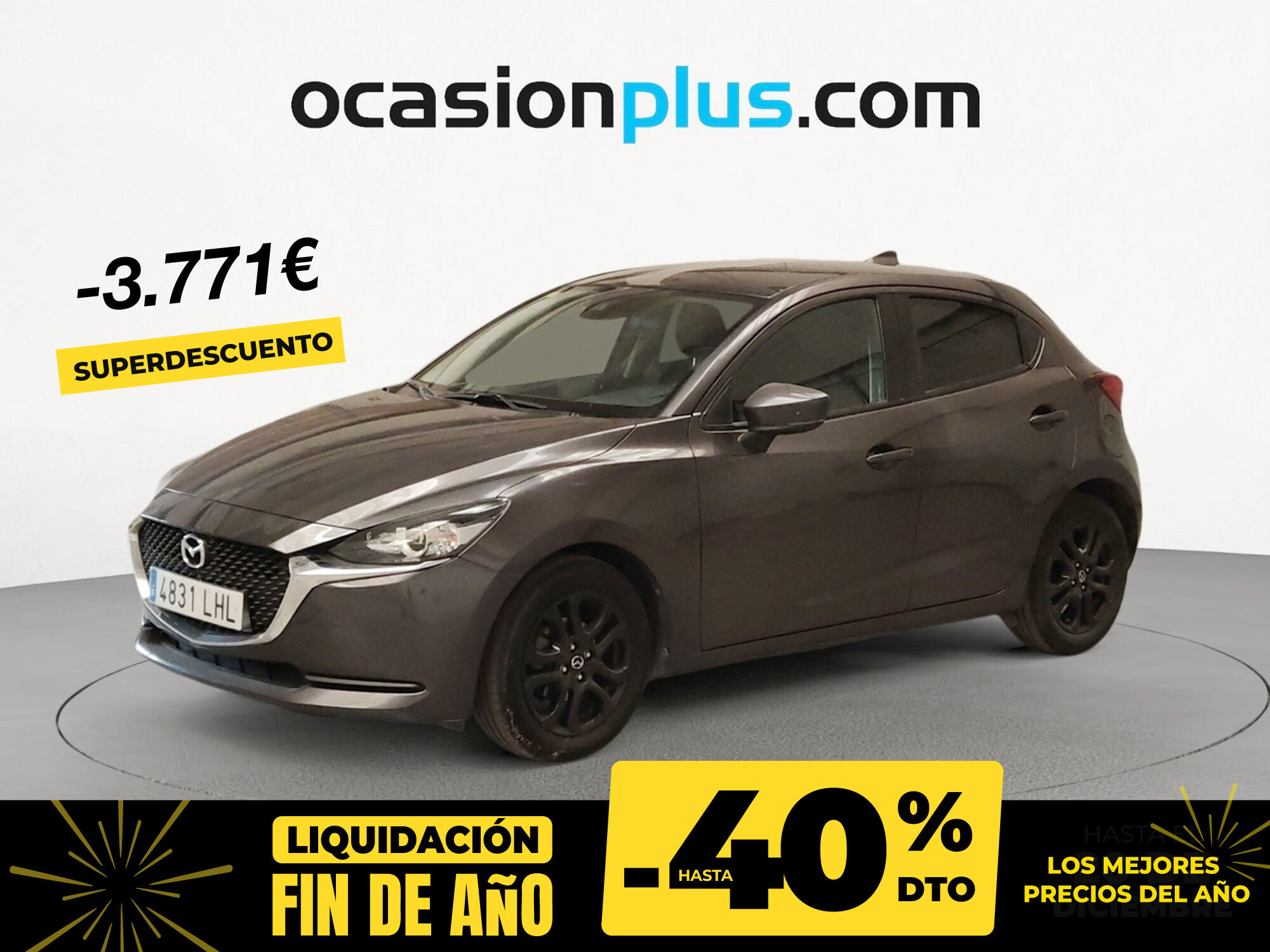 MAZDA Mazda2 (1.5 GE Black Tech Edition 66 kW (90 CV)) en Madrid