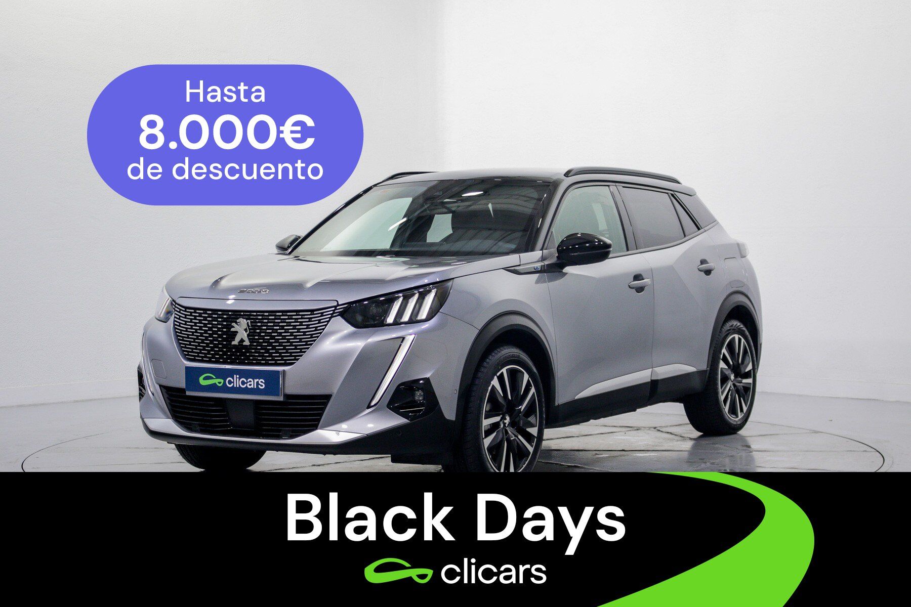 PEUGEOT 2008 (2008 GT Pack Eléctrico 100kW) en Madrid