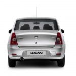 Dacia Logan 2009 trasera