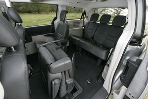 Chrysler Grand Voyager filas asientos