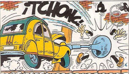 Los coches en los cómics (II)