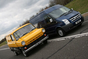 El antes y el ahora del Ford Transit