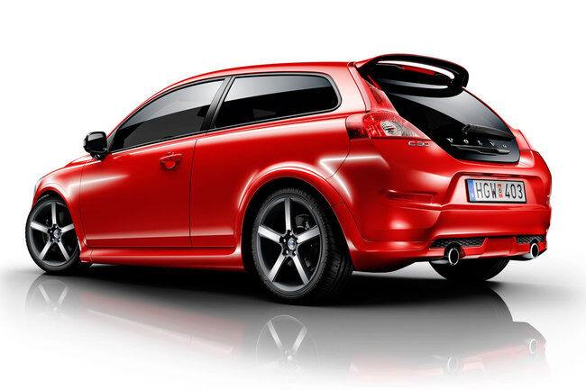 Volvo C30 2010 vista trasera