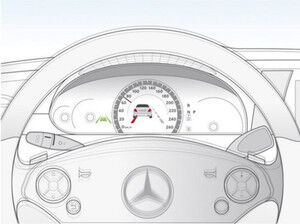 El nuevo sistema de seguridad del Mercedes CL