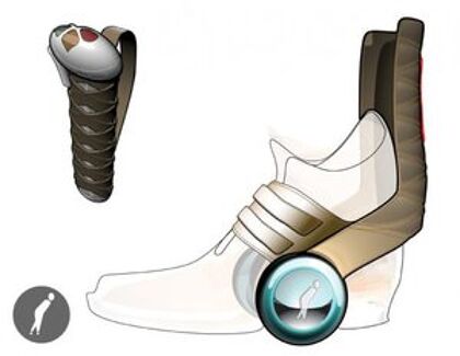 ¿Llevaremos en el futuro los coches en los pies?