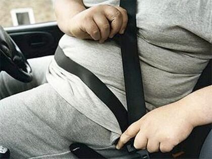 La obesidad, un sistema de seguridad vial