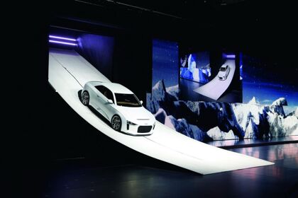 El Audi quattro concept deslumbra en París