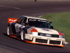 Audi también participó en la TrasAm americana