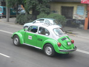 El Escarabajo fue el modelo taxi por excelencia.