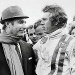 Juan Manuel Fangio  Steve Mcqueen At Le Mans 01 150x150