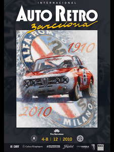 Cartel de Auto Retro Barcelona 2010
