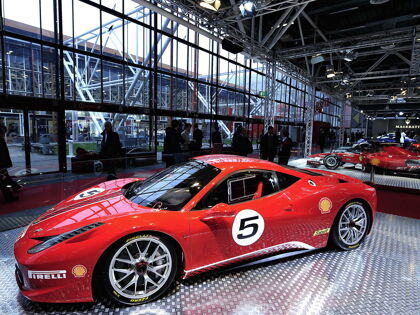 Ferrari 458 Challenge: estrella del Bologna Motor Show 2010