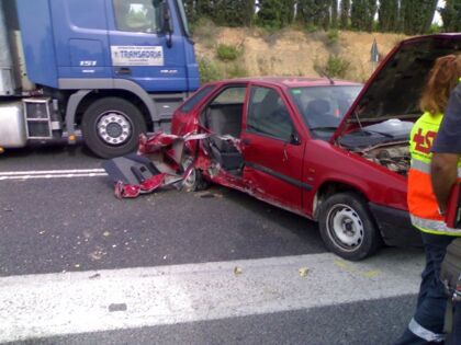 El 10,4% de las carreteras con riesgo de accidente