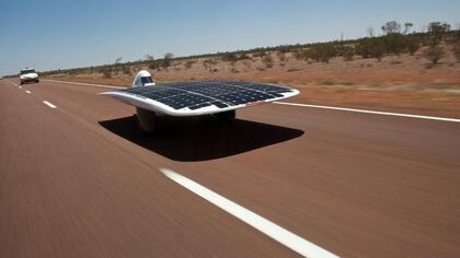 Nuevo récord de velocidad para un vehículo solar