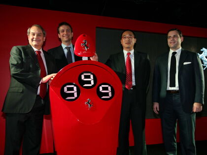 Ferrari ha vendido 999 vehículos en China