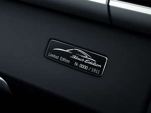 Placa identificativa de la "edición limitada"