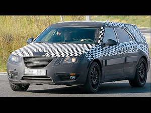Foto espía del Saab 9-5 Wagon