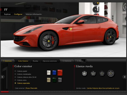Ya puedes configurar “tu” Ferrari FF