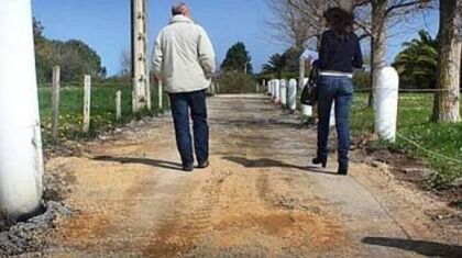 El extraño robo de una carretera en Cantabria