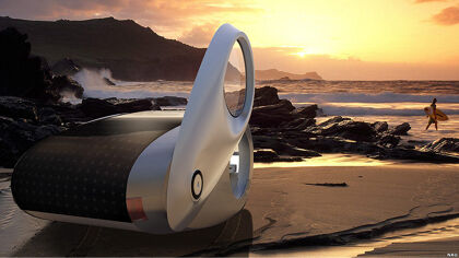 Ecco, el automóvil solar habitable