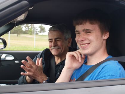 El sueño de conducir a ciegas