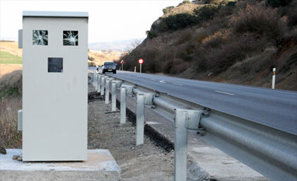 Tráfico desactiva once radares en el País Vasco
