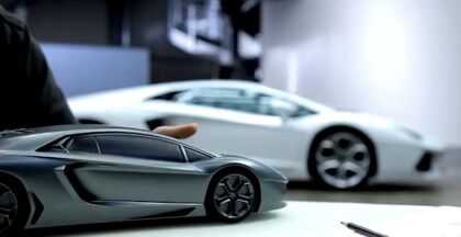 La belleza de fabricar Lamborghinis