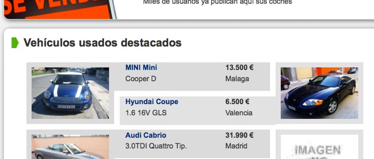 Todas las noticias de coches en un solo portal: Pruebas, fotos, vídeos, informes...