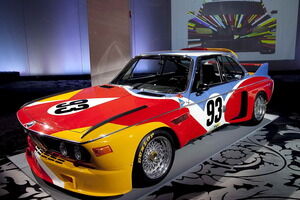 El BMW 3.0 CSL, pintado por Alexander Calder, fue el primero de la colección