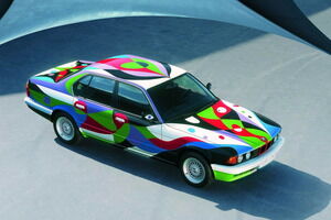 BMW 730i, decorado por "nuestro" César Manrique