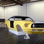 Ford Mustang 69 Papercraft 01 150x150