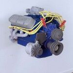 Ford Mustang 69 Papercraft 13 150x150