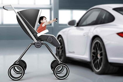 En Porsche ya desde pequeños…