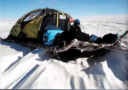 El vehículo español que conquistó el Polo Sur