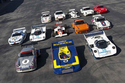 Subastan la mejor colección de modelos Porsche de competición